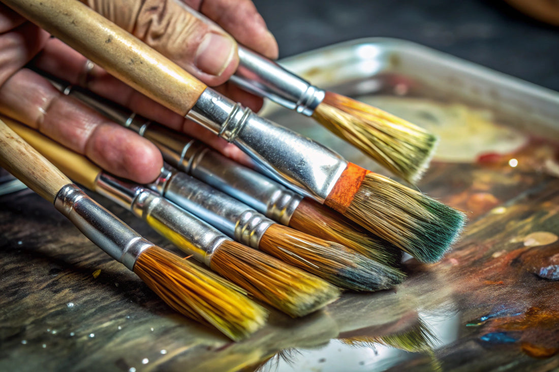 Ölfarben vom Pinsel entfernen ohne Terpentin und Leinöl: Umweltfreundlich ohne Chemie