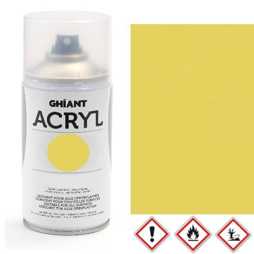Acryl Farbspray Sprühlack Ghiant - 300ml, 25 Farben