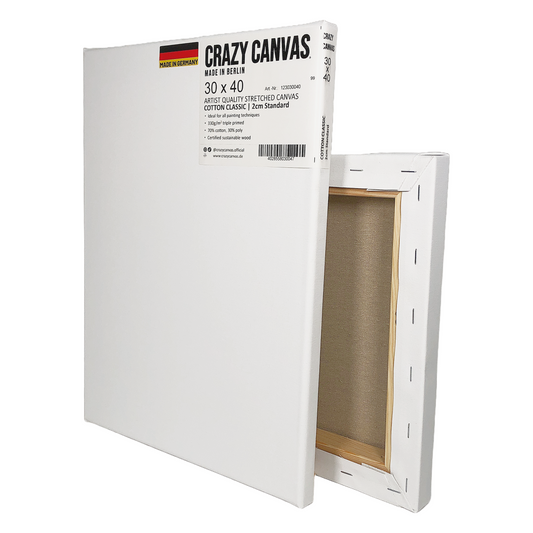 Bespannter Keilrahmen COTTON CLASSIC, 2-Pack - Made in Germany