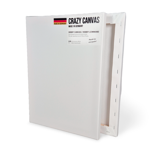 Stretched HOBBY Canvas, Multi-Packs - Made in Germany