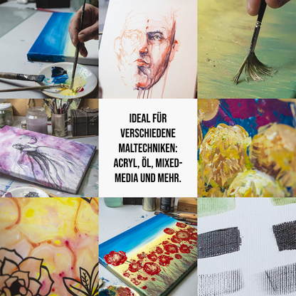 Stretched Canvas COTTON CLASSIC, 2-Pack - Made in Germany