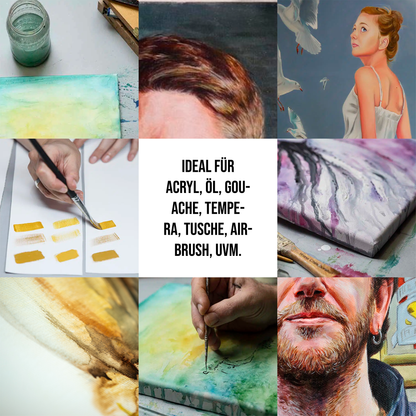 Stretched canvas frame COTTON FINE, 2-Pack - Made in Germany