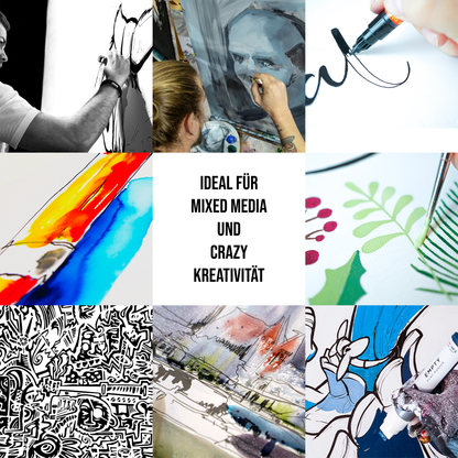 Stretched HOBBY Canvas, Multi-Packs - Made in Germany