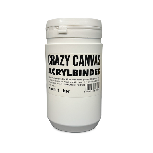 Acryl Bindemittel D 498 Transparent - 1 Liter