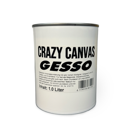 Gesso white matt - 1 litre