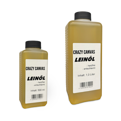 Leinöl für Ölfarben - verschiedene Größen