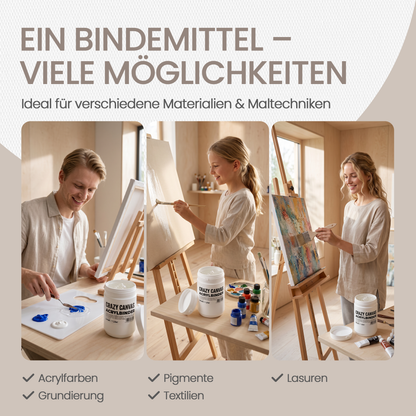 Acrylic Binder D 498 Transparent - 1 litre