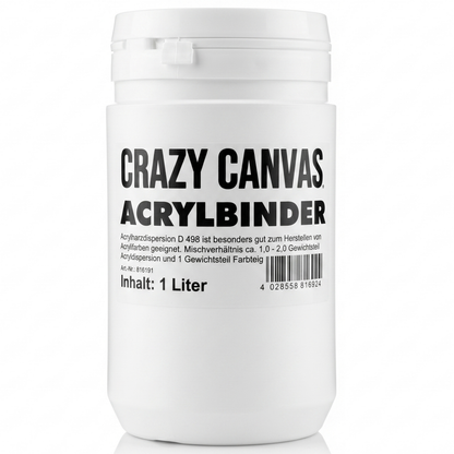 Acrylic Binder D 498 Transparent - 1 litre