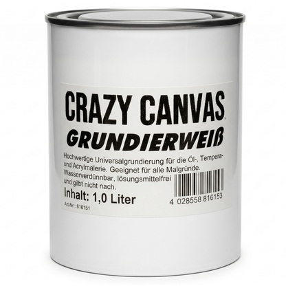 Grundierweiß hochdeckend - 1 Liter