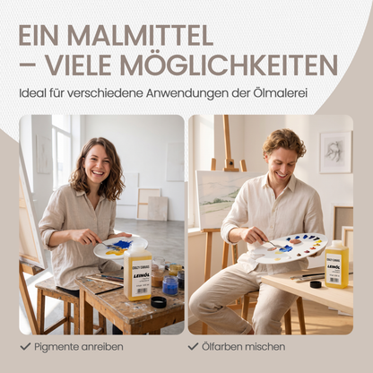 Linseed Oil for Oil Paints - Various Sizes