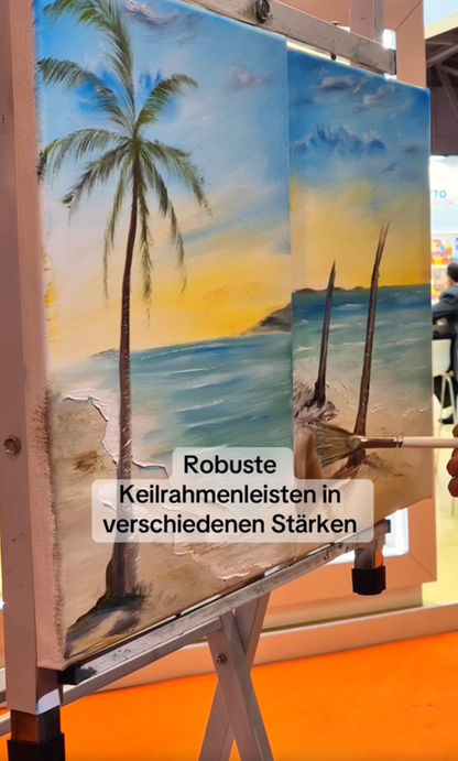 CRAZY CANVAS COTTON Collection – Baumwoll-Leinwände, 2-Pack - Made in Germany