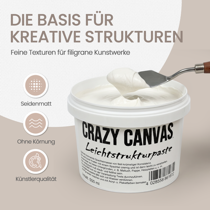 Modeling paste fine, light - different sizes