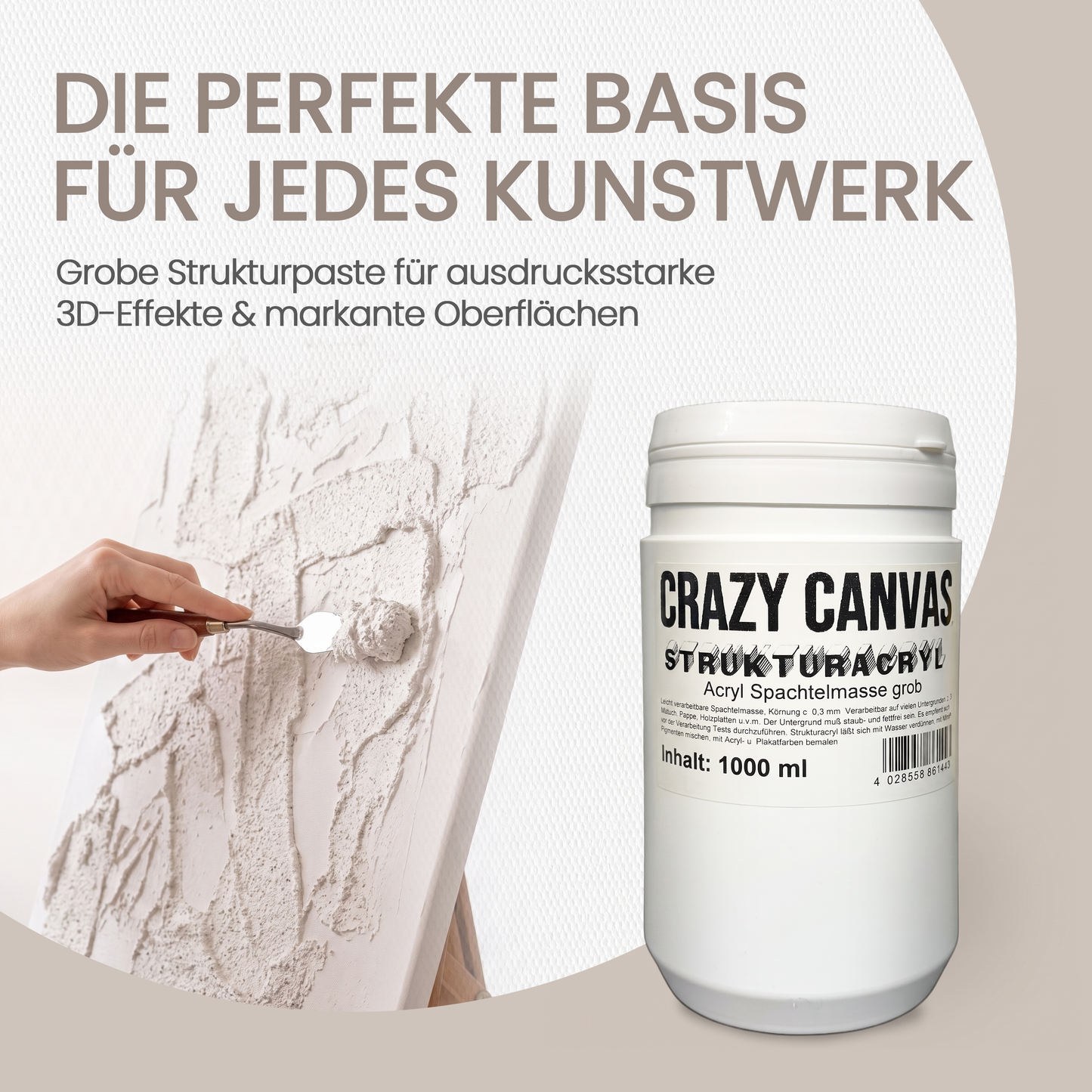 Structural paste coarse, heavy - various sizes
